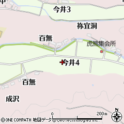 愛知県犬山市今井4丁目周辺の地図