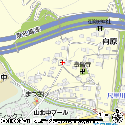 神奈川県足柄上郡山北町向原676周辺の地図