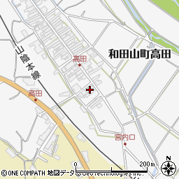 兵庫県朝来市和田山町高田128周辺の地図