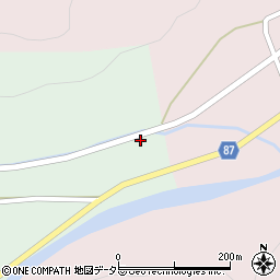 兵庫県養父市中瀬882周辺の地図