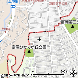 神奈川県横浜市金沢区富岡西4丁目55周辺の地図