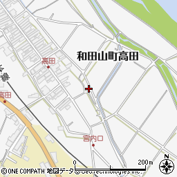 兵庫県朝来市和田山町高田199-5周辺の地図