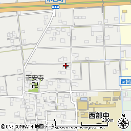 岐阜県大垣市荒川町84周辺の地図