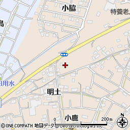 愛知県江南市小杁町林9周辺の地図
