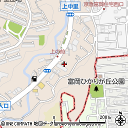 神奈川県横浜市磯子区上中里町859周辺の地図