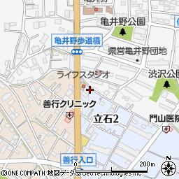 神奈川県藤沢市立石2丁目5-7周辺の地図