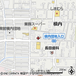 神奈川県平塚市横内3785周辺の地図