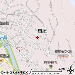 神奈川県秦野市曽屋5402-5周辺の地図