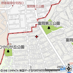 神奈川県横浜市金沢区富岡西4丁目54周辺の地図