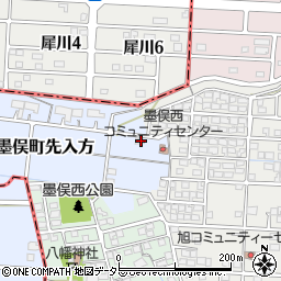 岐阜県大垣市墨俣町先入方1534-3周辺の地図