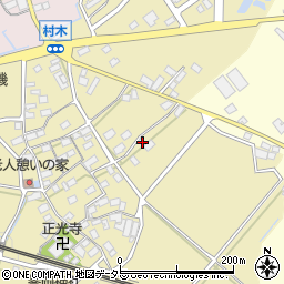 滋賀県米原市村木1179周辺の地図