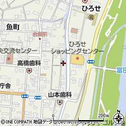 島根県安来市広瀬町広瀬本町1189周辺の地図