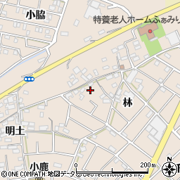 愛知県江南市小杁町林325周辺の地図