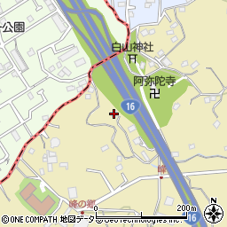 神奈川県横浜市磯子区峰町553周辺の地図