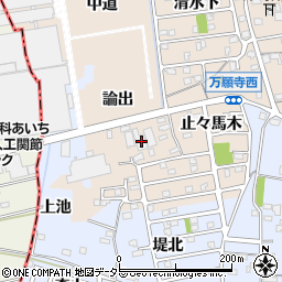 愛知県犬山市橋爪論出35周辺の地図