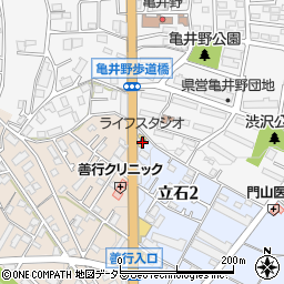 神奈川県藤沢市立石2丁目5-5周辺の地図