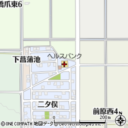 ヘルスバンク五郎丸店周辺の地図