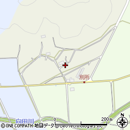 京都府綾部市別所町鎌輪周辺の地図