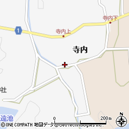 鳥取県西伯郡南部町寺内292周辺の地図