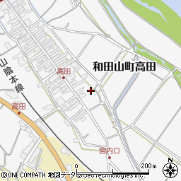兵庫県朝来市和田山町高田199-1周辺の地図
