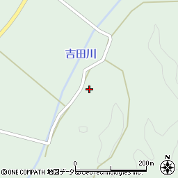 島根県安来市下吉田町104周辺の地図