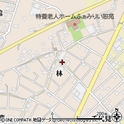 愛知県江南市小杁町林231周辺の地図