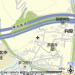 神奈川県足柄上郡山北町向原752周辺の地図