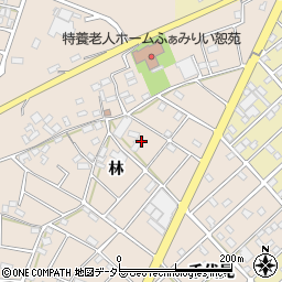 愛知県江南市小杁町林237周辺の地図