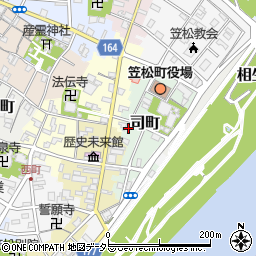 岐阜県羽島郡笠松町司町30周辺の地図