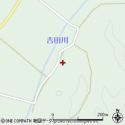 島根県安来市下吉田町102周辺の地図