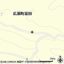 島根県安来市広瀬町富田65周辺の地図