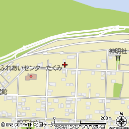愛知県一宮市北方町北方新堤下周辺の地図