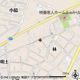 愛知県江南市小杁町林314周辺の地図