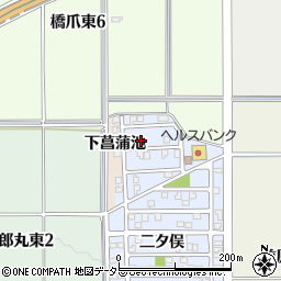 愛知県犬山市五郎丸清水坪14-24周辺の地図