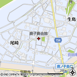 江南市立学習等供用施設鹿子島会館周辺の地図