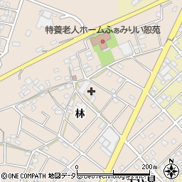 愛知県江南市小杁町林234周辺の地図