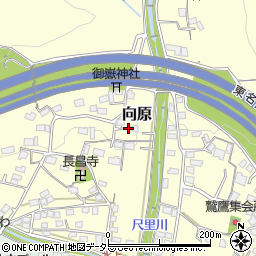 神奈川県足柄上郡山北町向原841周辺の地図