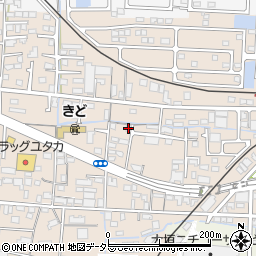 岐阜県大垣市木戸町462-2周辺の地図