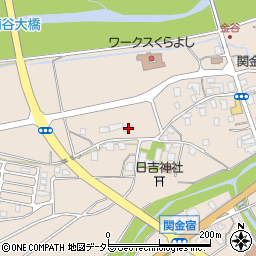 鳥取県倉吉市関金町関金宿414周辺の地図