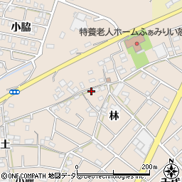 愛知県江南市小杁町林313周辺の地図