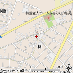 愛知県江南市小杁町林300周辺の地図