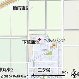 愛知県犬山市五郎丸清水坪14周辺の地図