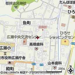 島根県安来市広瀬町広瀬本町840周辺の地図