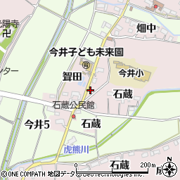 愛知県犬山市今井若宮14周辺の地図