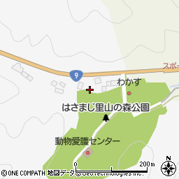 兵庫県養父市上野1707周辺の地図