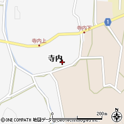 鳥取県西伯郡南部町寺内334周辺の地図