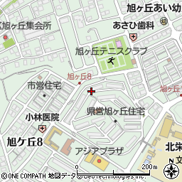 岐阜県多治見市旭ケ丘周辺の地図