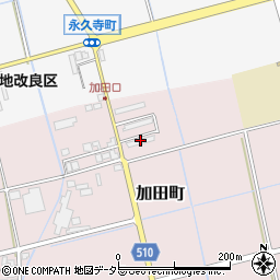 ビレッジハウス加田二号棟周辺の地図