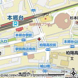 横浜銀行本郷台支店周辺の地図