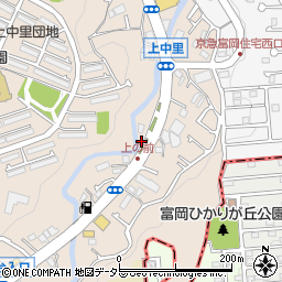 神奈川県横浜市磯子区上中里町854周辺の地図